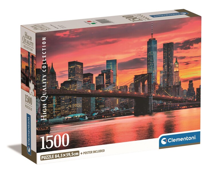 Παζλ Compact Box - East River at Dusk