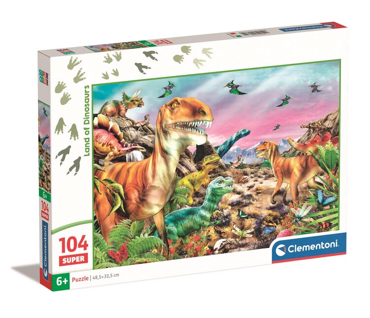 Παζλ Super - Noli - Land of Dinosaurs