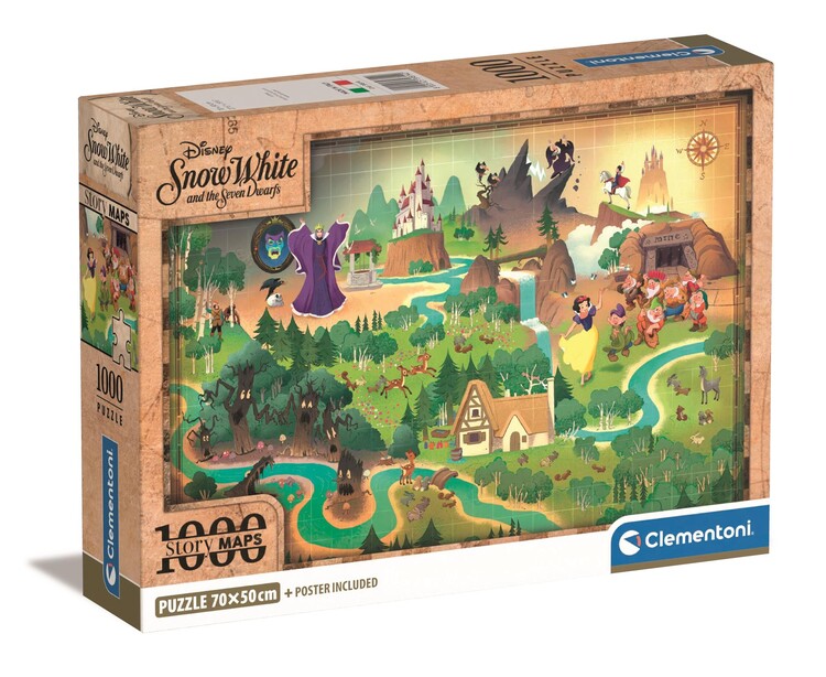 Puzzle Story Maps - Snow White