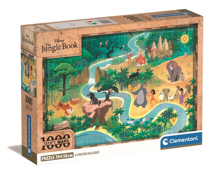 Puzzle Story Maps - Jungle Book