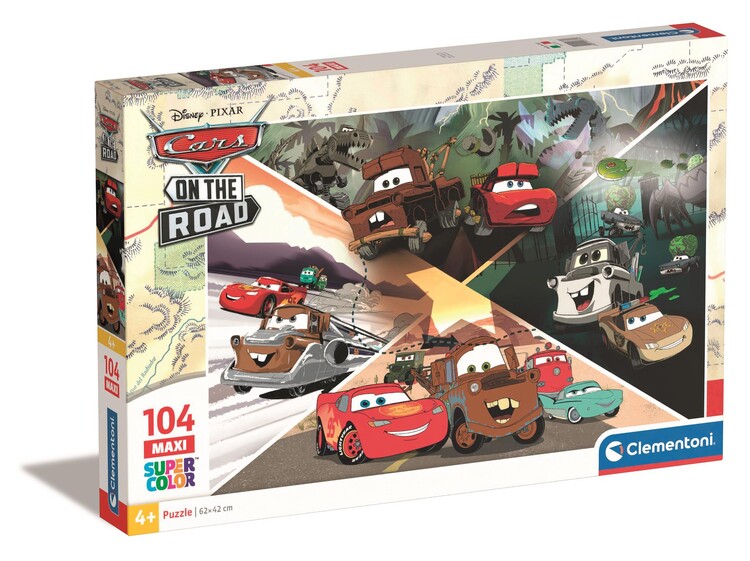 Παζλ Maxi - Disney - Cars on the Road
