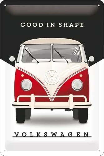 Μεταλλική πινακίδα Volkswagen VW - T1 - Good in Shape
