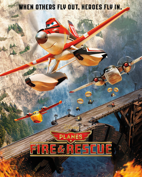 Плакат Planes 2: Fire and Rescue - Disney Bridge