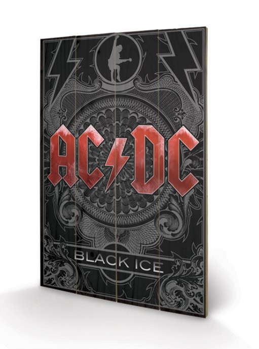 Ξύλινη τέχνη AC-DC - Black Ice