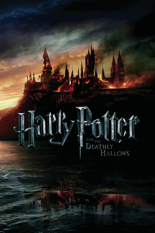 Плакат Harry Potter - Hogwarts in fire