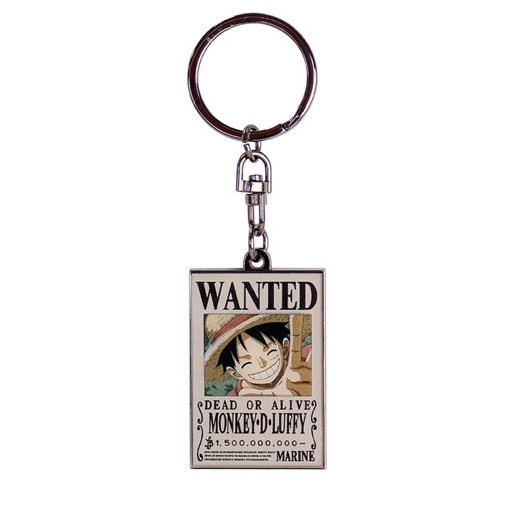 Keychain One Piece - Wanted Luffy