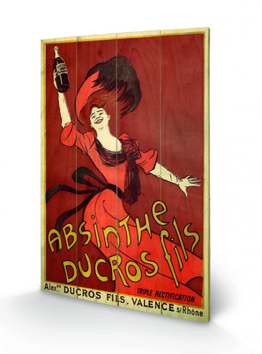 Ξύλινη τέχνη Absinthe Ducros