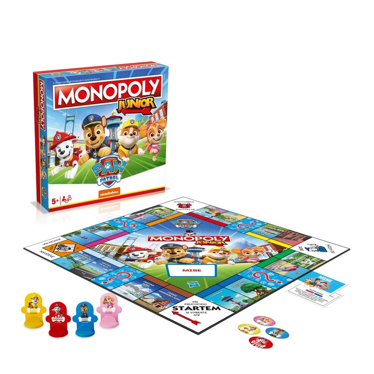 Настолна игра Monopoly Junior - Paw Patrol
