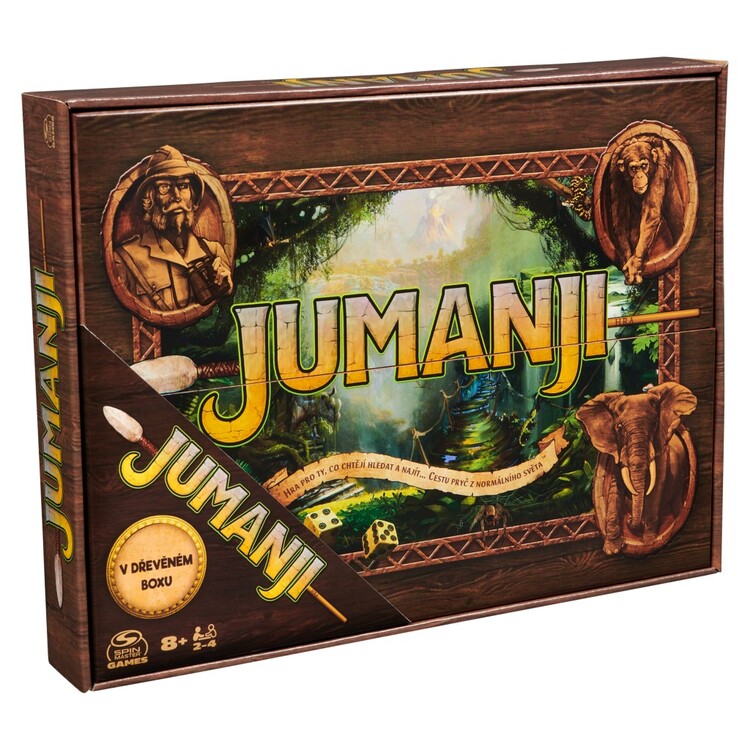 Настолна игра Jumanji - Wooden Edition