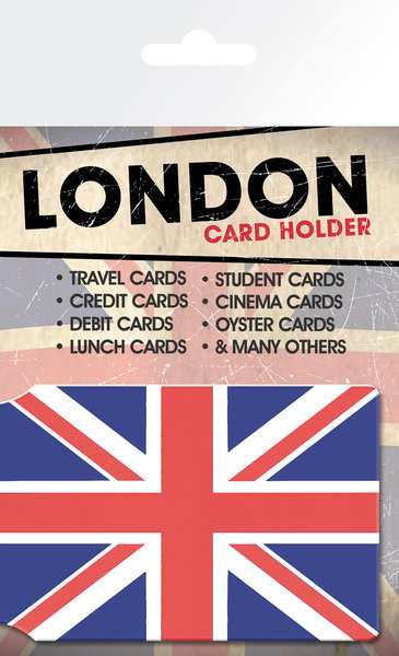 Card holder London - Union Flag