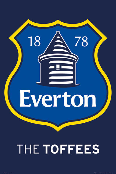 Плакат Everton FC - Crest 2014