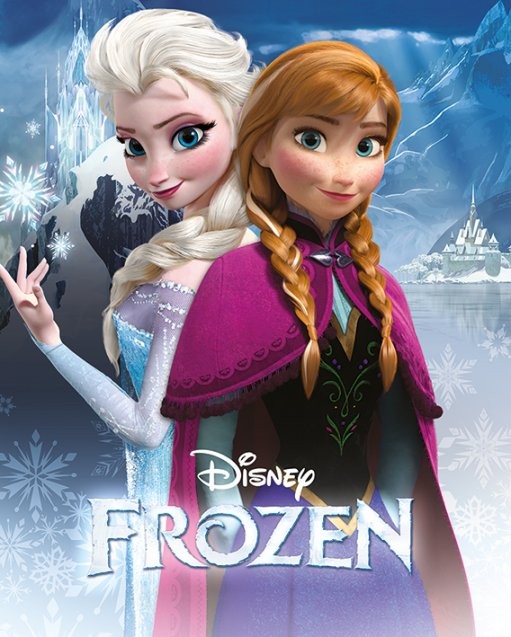 Плакат Frost - Anna and Elsa