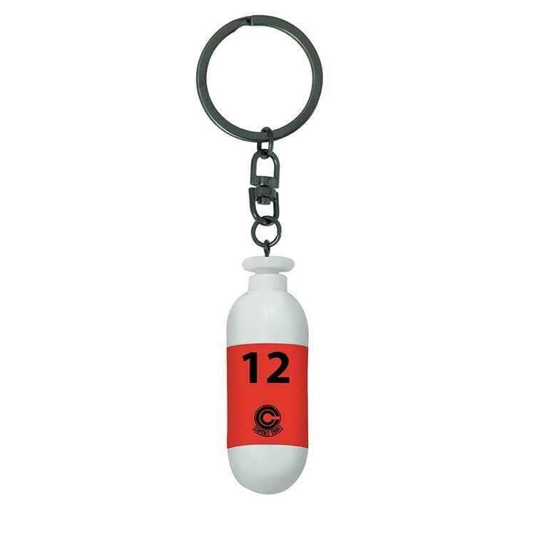 Keychain Dragon Ball - DBZ/Red Plastic Capsule