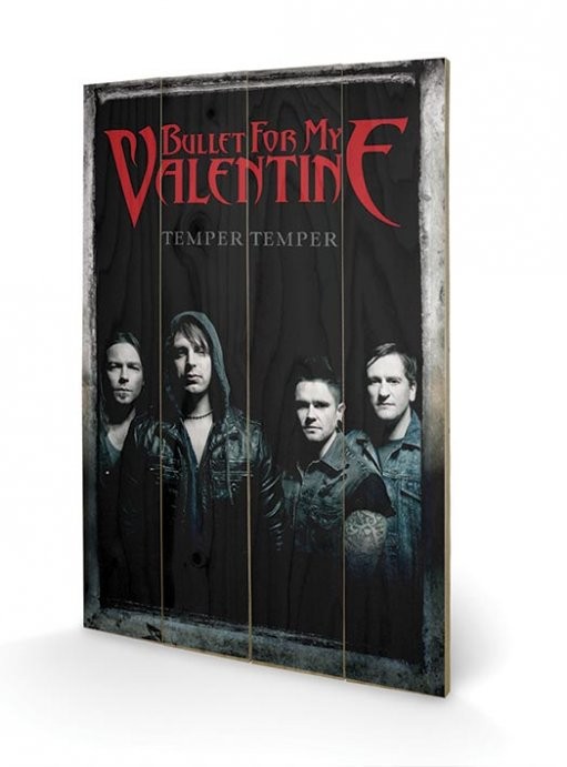 Ξύλινη τέχνη Bullet For My Valentine - Group