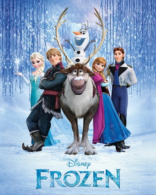 Poster Frozen - Cast