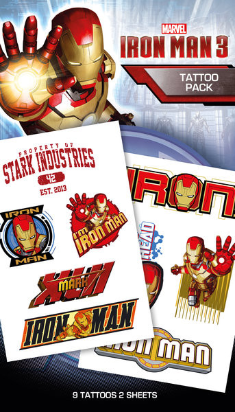 Τατουάζ Iron Man 3 - Characters