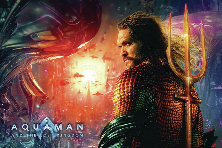 Наклейка Aquaman and the Lost Kingdom - City