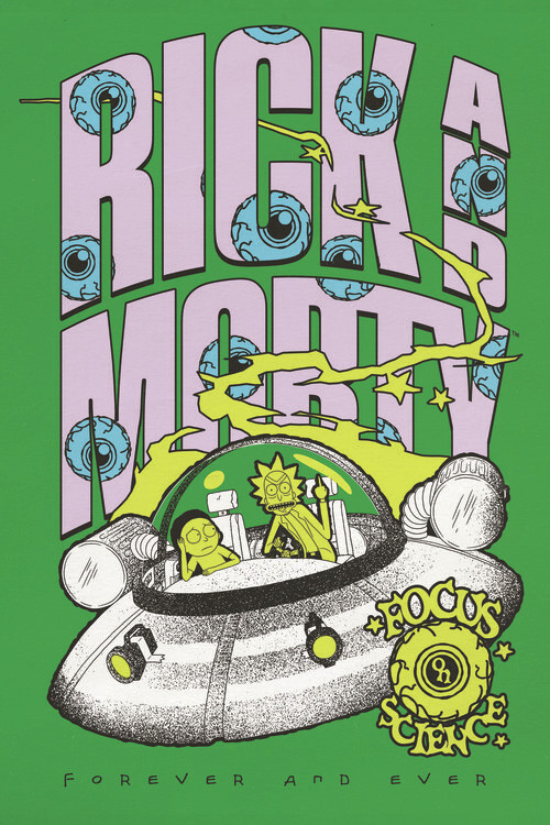 Slika na platnu Rick And Morty - Spaceship