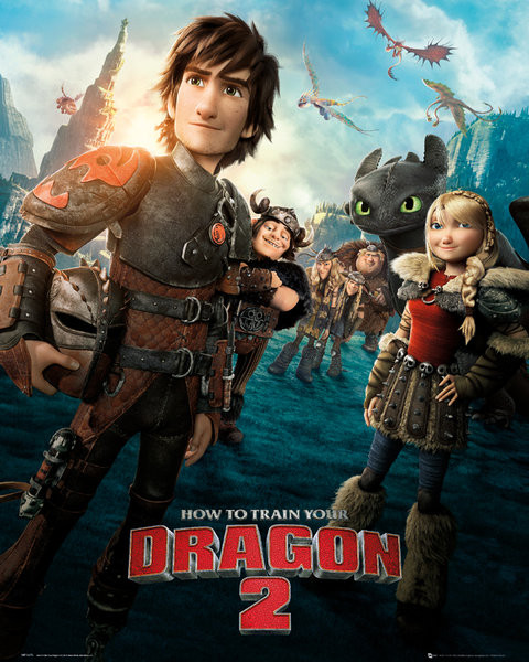 Poster How to Train Your Dragon 2 - One Sheet