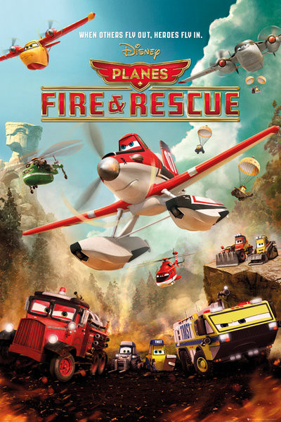 Плакат Flygplan 2: Räddningstjänsten - Disney Action