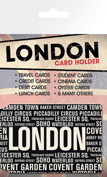 Card holder London - Areas