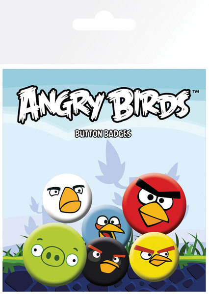 Merkkisetti Angry Birds - Faces