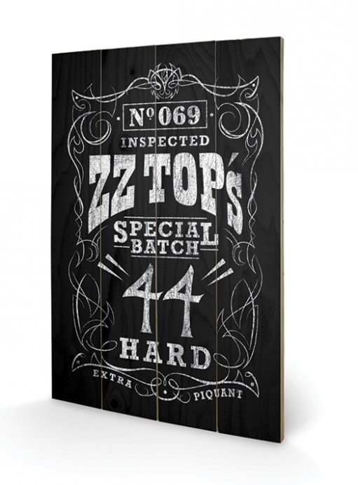 Ξύλινη τέχνη ZZ Top - Special Batch