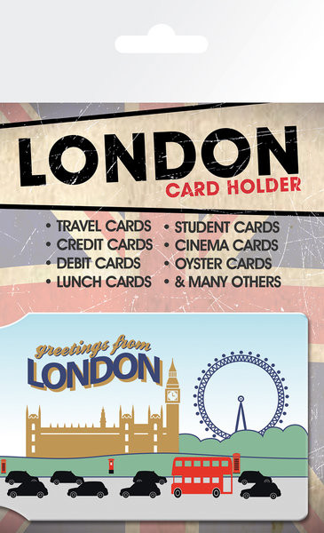 Card holder London - Greetings