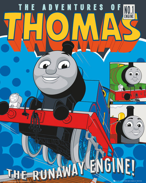 Poster Thomas and Friends - Runaway Train