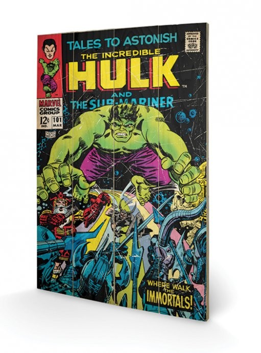 Ξύλινη τέχνη Hulk - Tales To Astonish