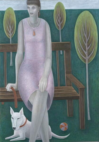 Плакат Woman in Park, 2006