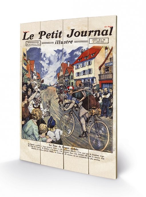 Ξύλινη τέχνη Le Tour de France - Le Petit Journal