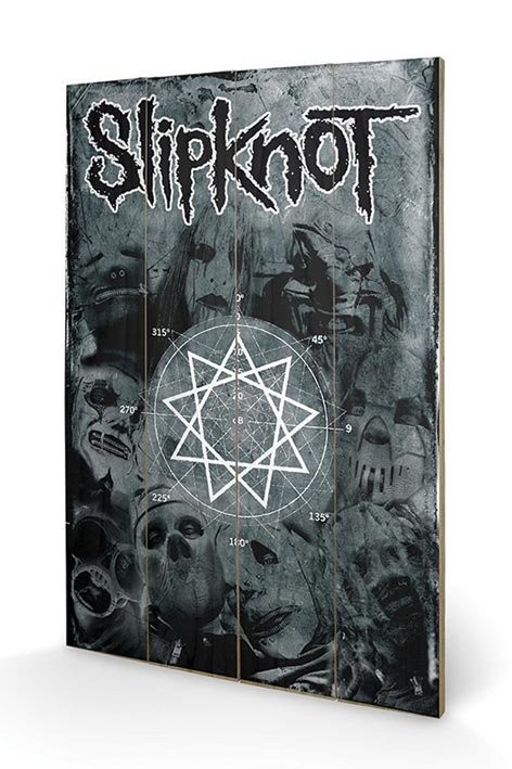 Ξύλινη τέχνη Slipknot - Pentagram