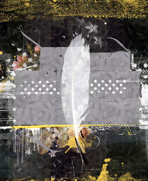 Плакат feather, 2014