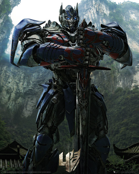 Плакат Transformers 4: Age of Extinction - Optimus Teaser