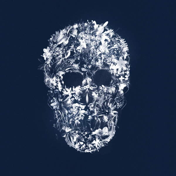 Плакат FloralSkull, 2018