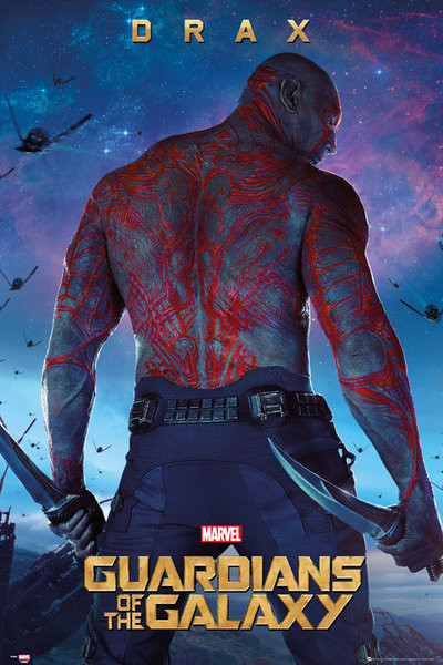 Плакат Guardians of the Galaxy - Drax