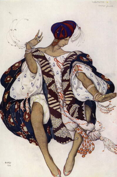 Плакат Jewish Dance, for the ballet Cleopatra