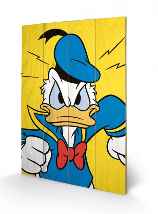 Ξύλινη τέχνη Donald Duck - Mad