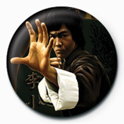 Badge BRUCE LEE - HAND