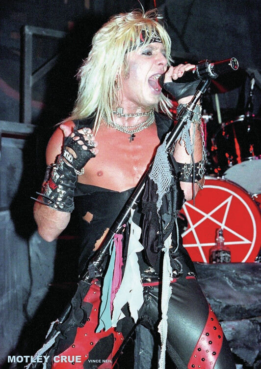 Плакат Motley Crue - Vince