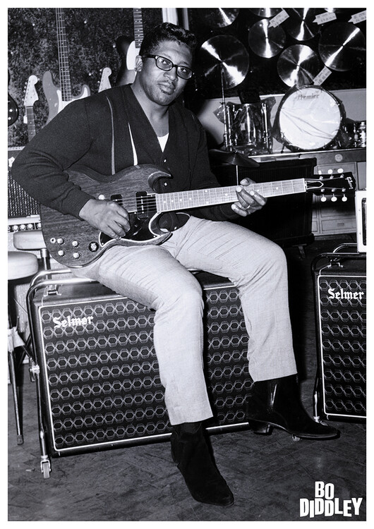 Плакат Bo Diddley - London 1967