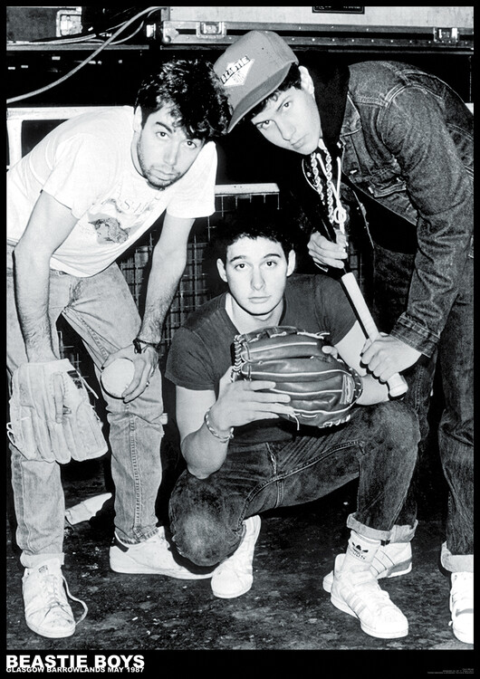 Плакат Beastie Boys - Glasgow Barrowlands 1987