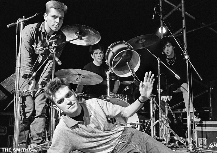 Плакат The Smiths - Electric Ballroom 1984 (drums)