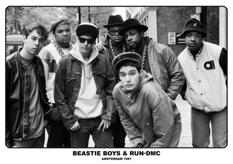 Плакат Beastie Boys / Run Dmc - Amsterdam 1987