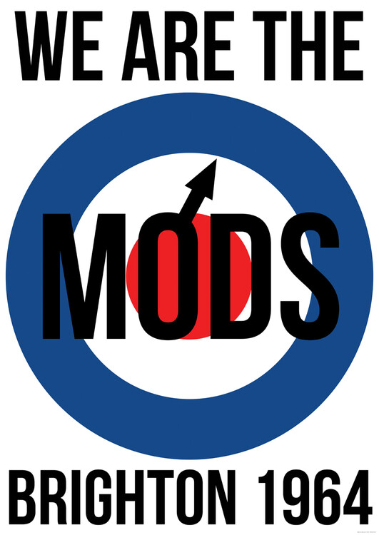 Плакат Mods - Target / We Are The Mods 1964