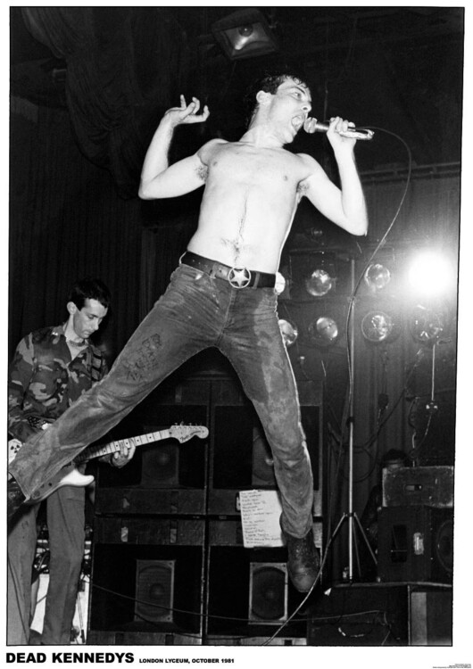 Плакат Dead Kennedys - Lyceum London 81