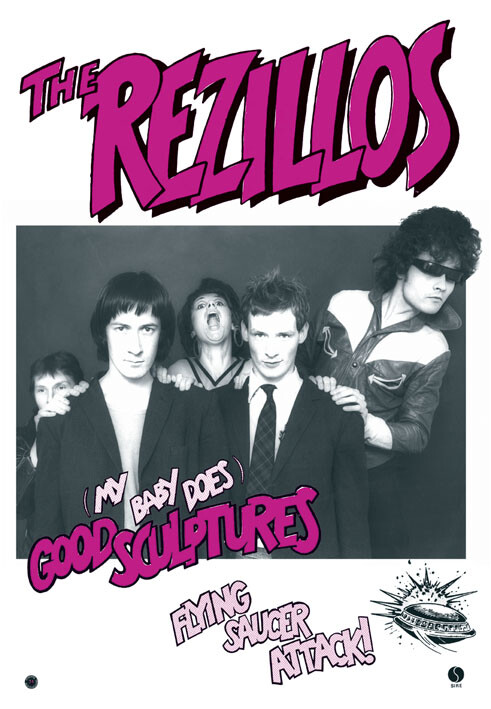 Плакат Rezillos - My Baby Does Good Sculptures