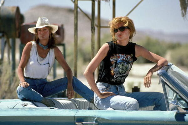 Плакат Thelma & Louis directed by Ridley Scott, 1991