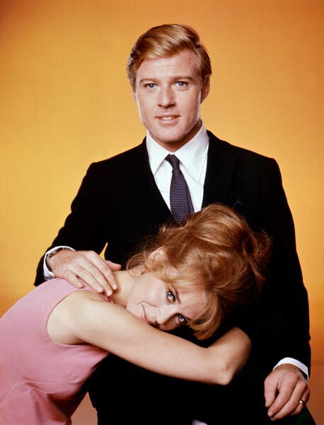 Плакат Jane Fonda And Robert Redford, Barefoot In The Park 1967 Directed By Gene Sachs